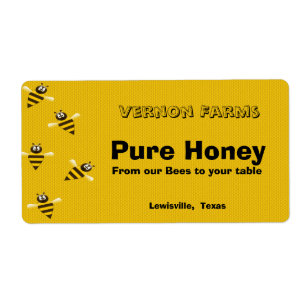 Honey Jar Étiquette