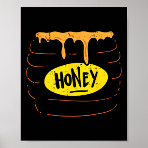 Honey Jar Pot Kostümspass Sweet Halloween Men Wome Poster