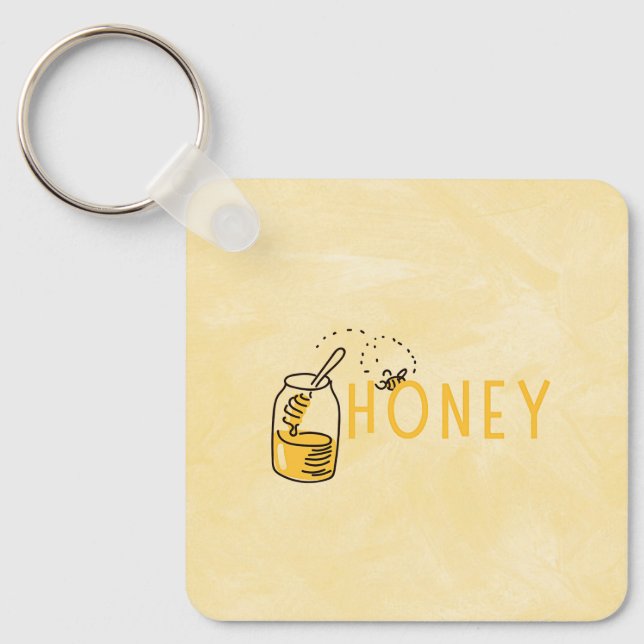 Honey Keychain Schlüsselanhänger (Vorderseite)