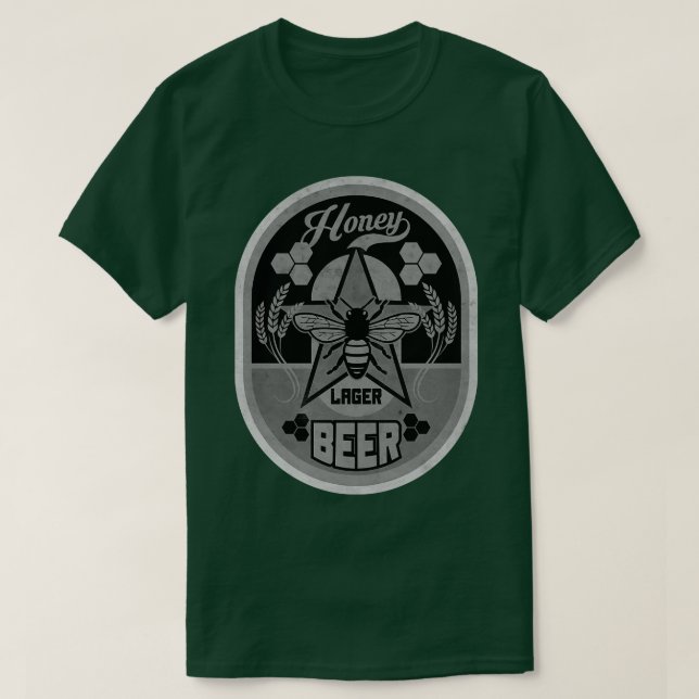 Honey Lager BW T-Shirt (Design vorne)