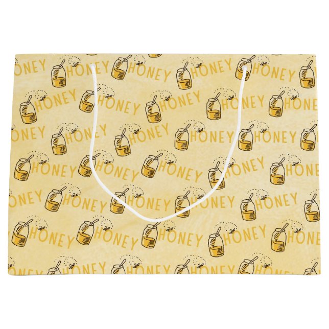 Honey Large Gift Bag Große Geschenktüte (Vorderseite)