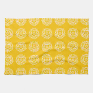 Honey Mandala Handtuch