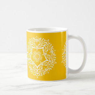 Honey Mandala Kaffeetasse