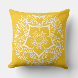 Honey Mandala Kissen