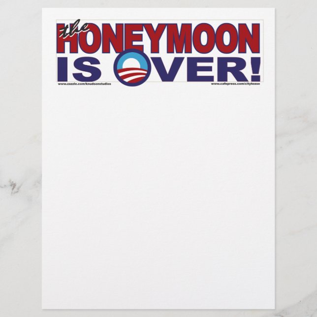 HONEY-MOON-IS-OVER FLYER (Vorne)