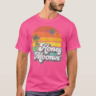 Honey Moonin Beach Honeymoon Vacation Men Women Co T-Shirt