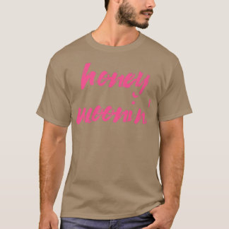 Honey MooninVerheiratetes Paar Matching Pink Honey T-Shirt