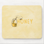 Honey Mouse Pad Mousepad<br><div class="desc">🖤</div>
