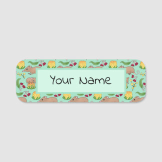 Honey Possum Namensschild