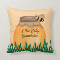 Honey Pot Bumble Bee on Yellow Säugling Kinderzimm