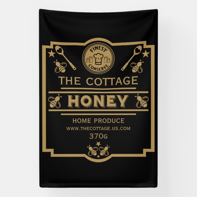 Honey Seller Banner (Vertikal)