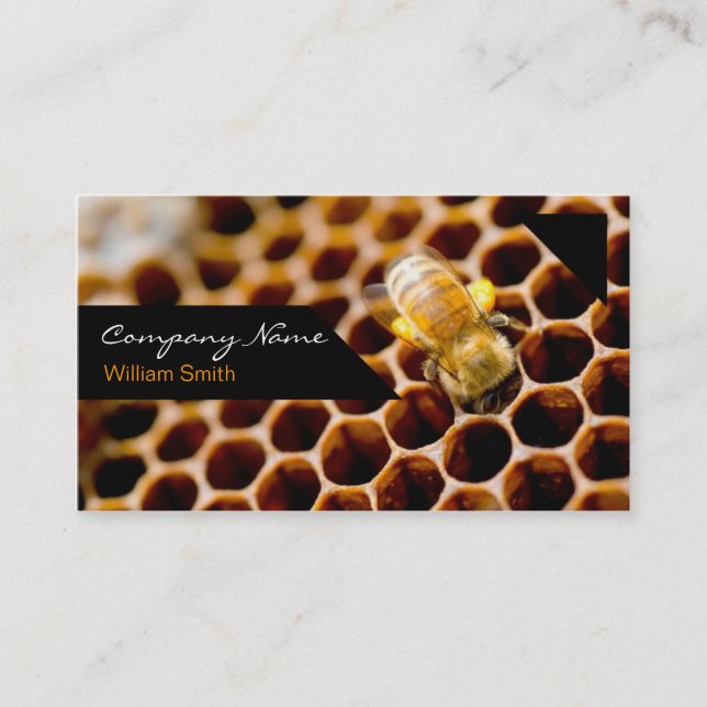 Honey Seller - Beekeeper Visitenkarte (Vorderseite)