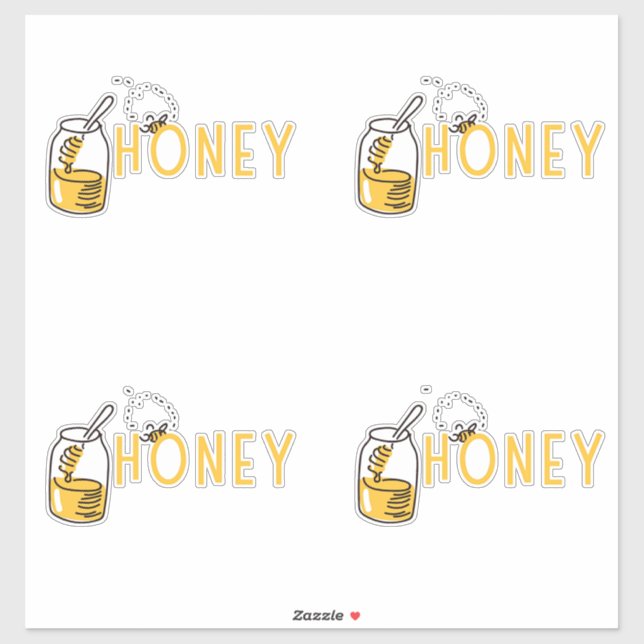 Honey Sticker (Feuille)
