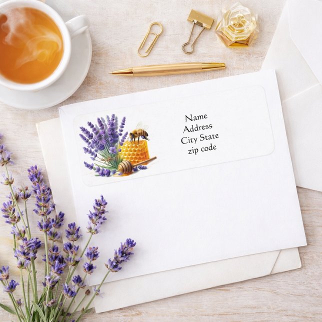 Honey Sweet Beet Return Address Label (Von Creator hochgeladen)