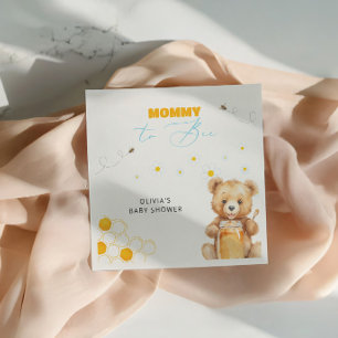 Honey Teddy Bear Junge Mädchen Babyparty Serviette