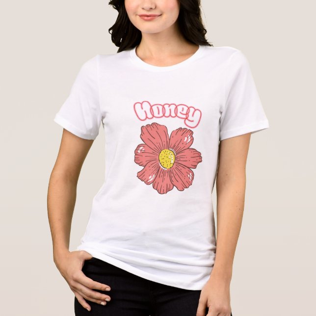 Honey Tri-Blend Shirt (Vorderseite)