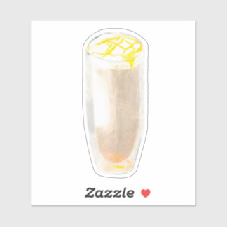 Honey Vanilla Tea Latte Aufkleber