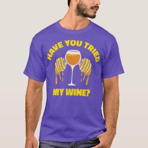 Honey Wine Mead Bee Zuhause Brewer Viking T-Shirt