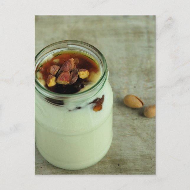 Honey Yogurt Postkarte (Vorderseite)