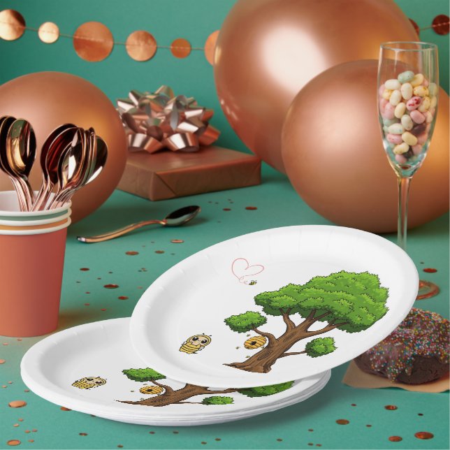 Honeybee Baby Shower Paper Teller (Multi)