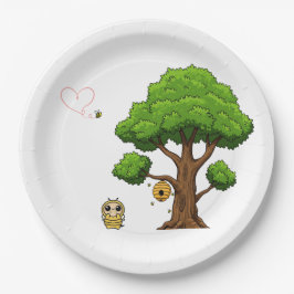 Honeybee Baby Shower Paper Teller