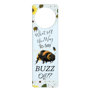 Honeybee Buzz Off stört nicht Türanhänger