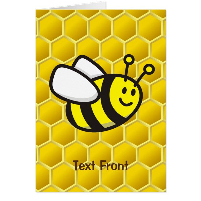 Honeybee-Cartoon (Vorne)