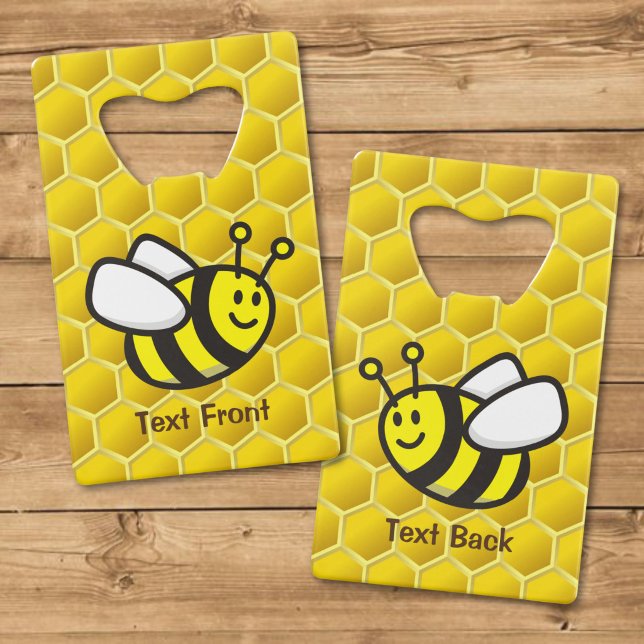 Honeybee-Cartoon Geldbeutel Flaschenöffner (Von Creator hochgeladen)