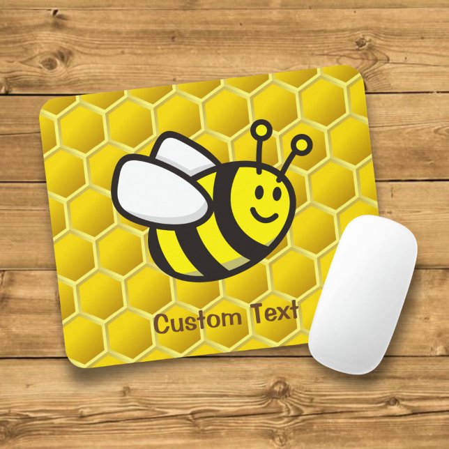 Honeybee-Cartoon Mousepad (Von Creator hochgeladen)