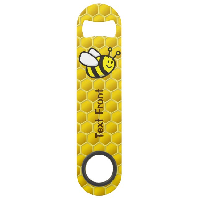 Honeybee-Cartoon Speed Flaschenöffner (Vorderseite)