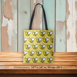 Honeybee-Cartoon Tasche