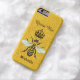 Honeybee Honeycomb Queen Bee Crown Custom Name Case-Mate iPhone Hülle (Beispiel)