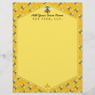 Honeybee Honeypeb Bumble Bee Farm Papier d'abeille