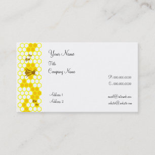 Honeybee Honeypeb Cartes de visite personnalisés