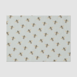 Honeybee Schwarm Blassgrüne Natur Lover Imker Seidenpapier