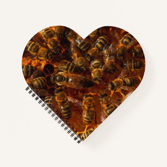 HONEYBEES 7 NOTEBOOK NOTIZBUCH (Vorderseite)