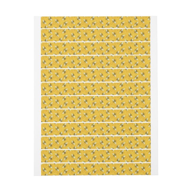 Honeybees Honeycomb Honey Jar Lid Security Siegel (Bogen)