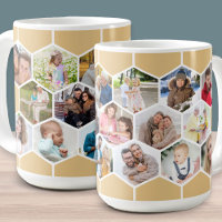 Honeycomb Foto Collage 17 Bild 15oz