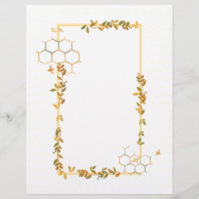 Honeycomb Gerahmt Paper (Vorderseite)