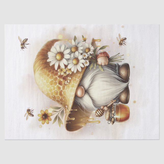 Honeycomb Gnome Seidenpapier (Vorderseite)