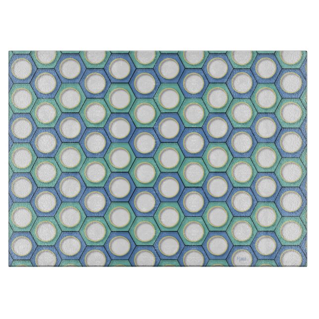 Honeycomb Hustle Cutting Board Schneidebrett (Vorderseite)