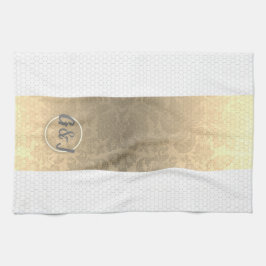 Honeycomb Monogram Küchentücher