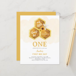 Honeycomb Sunflower Bee Erster Geburtstag