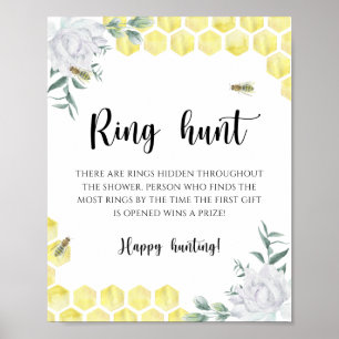 Honeycombbridal - Ringjagd Brautparty Poster