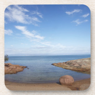 Honeymoon Bay, Coles Bay, Freycinet Nationalpark Getränkeuntersetzer