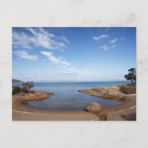 Honeymoon Bay, Coles Bay, Freycinet Nationalpark Postkarte