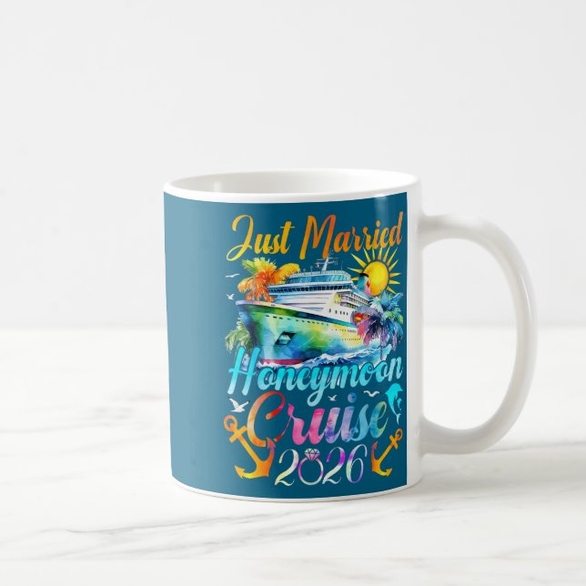 Honeymoon Cruise For Matching Couples 2026 Just Ma Kaffeetasse (Rechts)