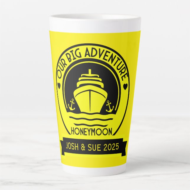 Honeymoon Cruise Milchtasse (Vorderseite)