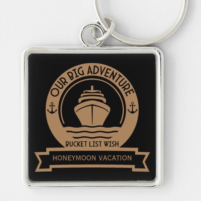 Honeymoon Cruise Schlüsselanhänger (Vorne)