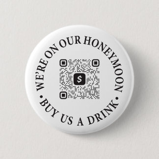 Honeymoon Drink Button mit QR Code Venmo Cash App